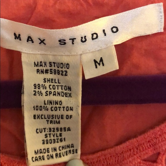 Orange Max Studio summer dress - Picture 6 of 7